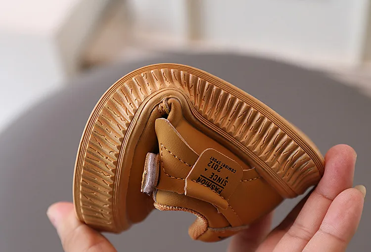 Children's Thin Bottom Plate Spring And Fall New Boys Velcro Low-top Girls White Tide Children's Shoes Sizes US6C-US13C_voghion.com