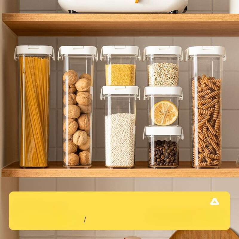 【 9298 Clientes que Regresan 】 Frasco Sellado, Cocina Doméstica de Grado Alimenticio, Frasco para Granos y Granos Varios,_voghion.com