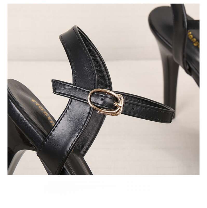 2025 Nouvelle Mode Décontracté Boucle Plateforme Professionnel Affaires Mariage Super Haut Talon Femmes Sandales_voghion.com