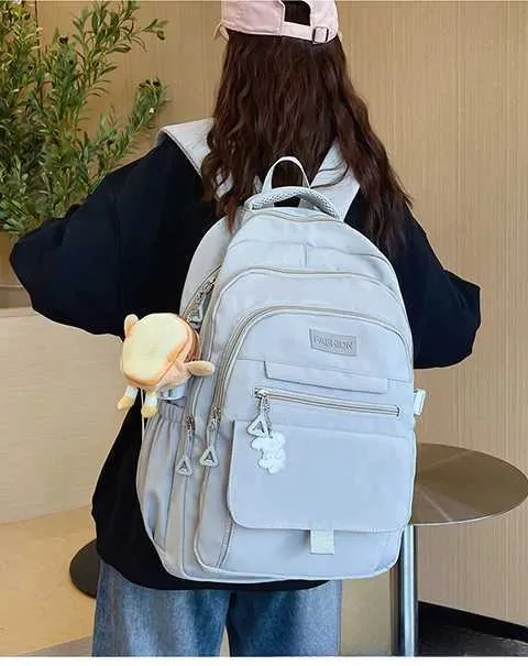 Women Boys School Backpack for Teenage Youth Girls Kawaii Student Kids Rucksack Laptop Books Bag Bolsas_voghion.com