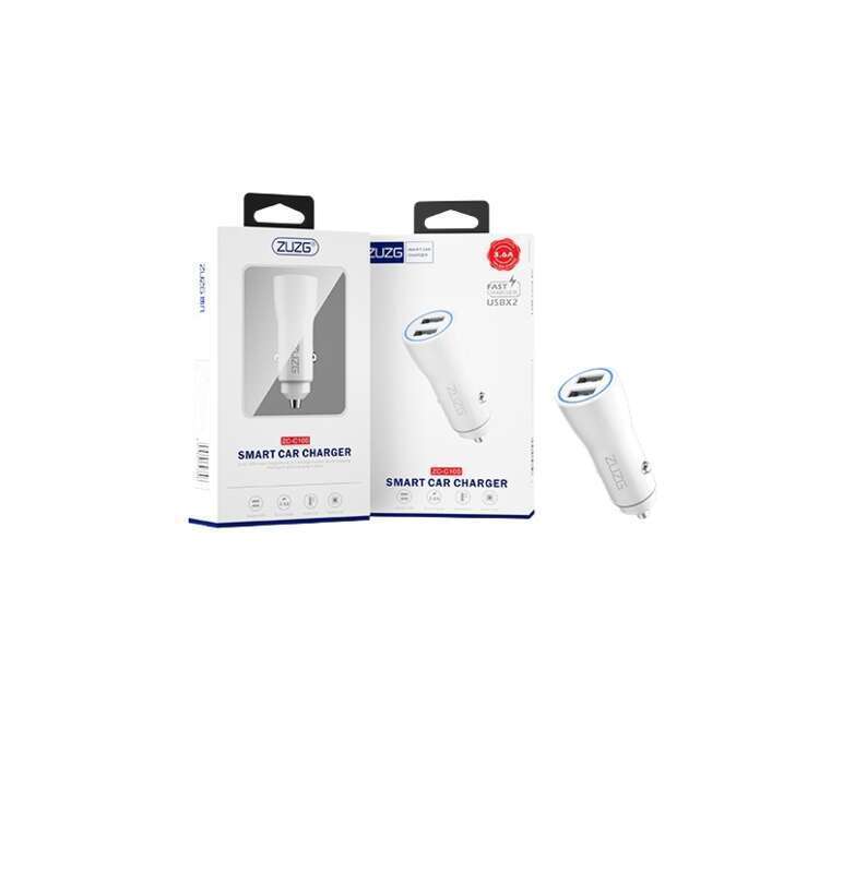 Zhi Ji Intelligent Multi Functional Dual U Super Fast Charger Aluminum Alloy One To Three Set Car Charging_voghion.com