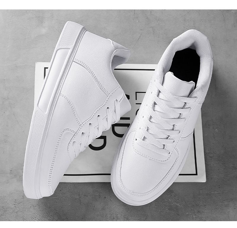 Hot Sale Classic White Women Comfortable Low-top Skateboard Sports Shoes Men Leather Sneakers Trainers Basket Homme_voghion.com