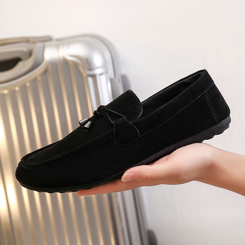 Mocassins de mode populaire pour hommes, chaussures décontractées à tête ronde, chaussures respirantes_voghion.com