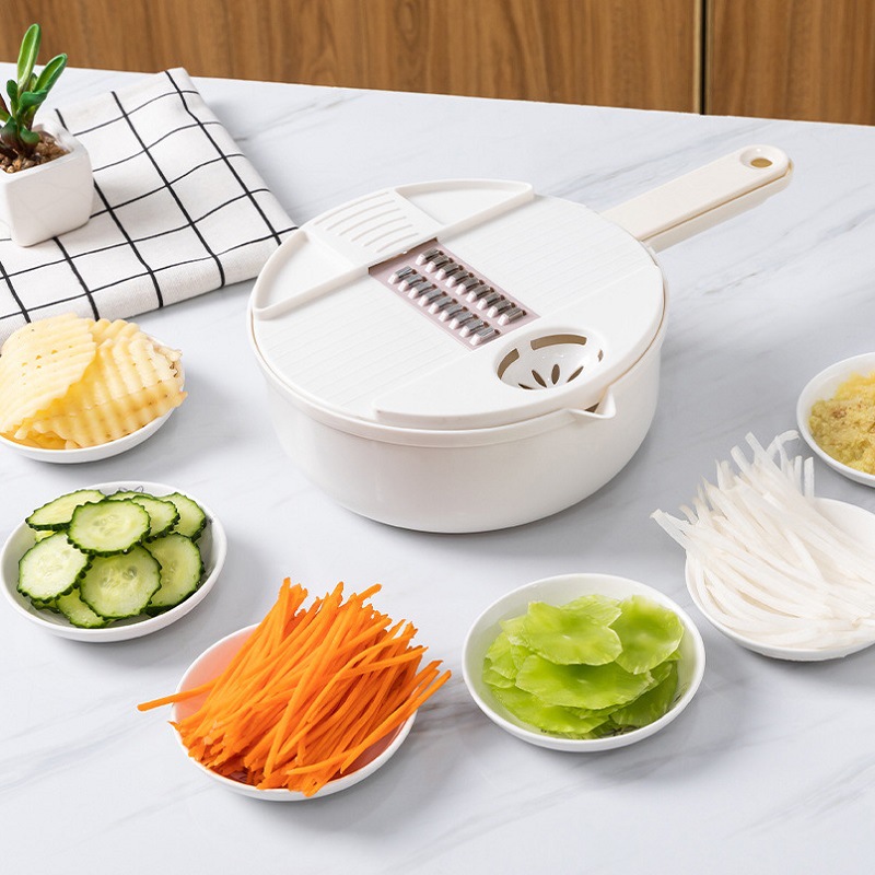 Kitchen Multifunctional Salad Utensils Vegetable Chopper Carrot Potato Manual Shredder Kitchen Cooking Vegetable Tools_voghion.com