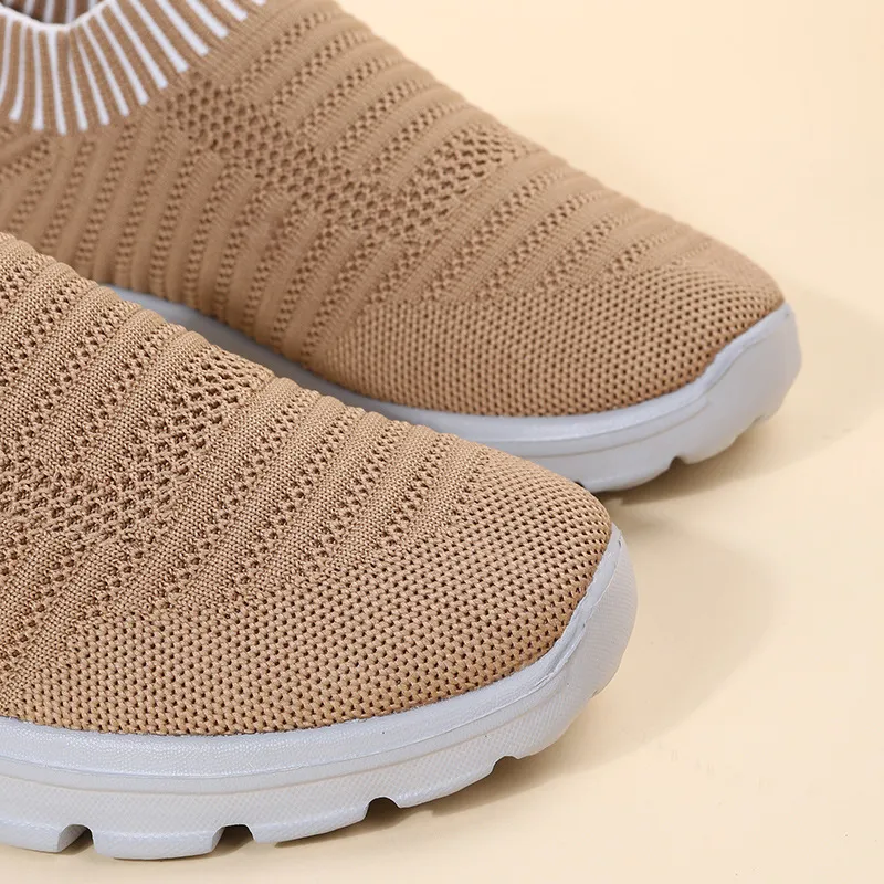 Sneakers da camminata donna traspiranti con suola platform_voghion.com