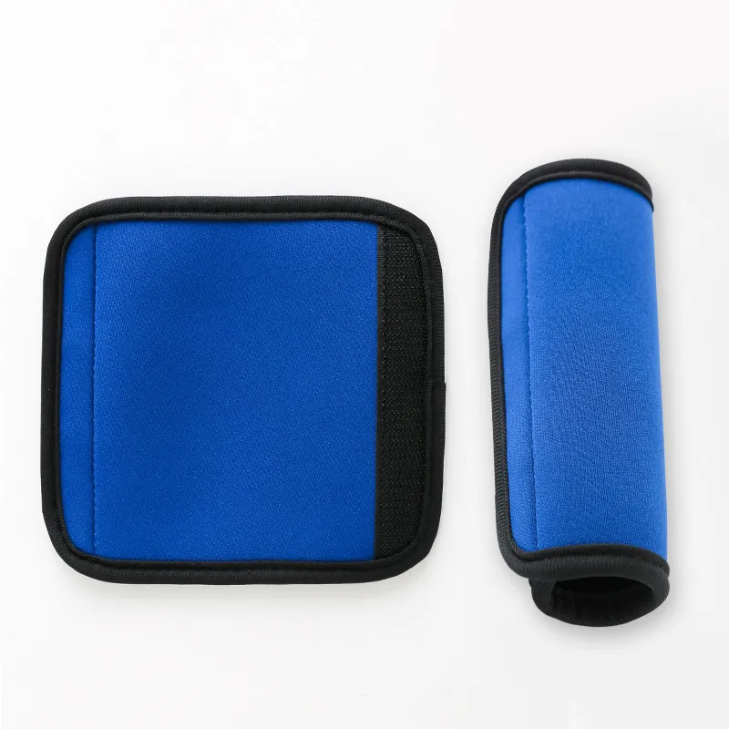 1Pc Comfort Neoprene Handle Wrap Soft Identifier Stroller Grip Protective Cover For Travel Bag Lage Suitcase_voghion.com