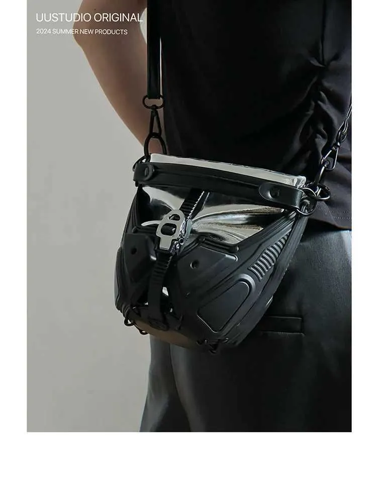 Womans Spicy Girls Umhängetasche Trendy PU Leder Handtaschen Stilvolle Punk Geldbörse Mode Y2K UmhängetaschenC241216_voghion.com