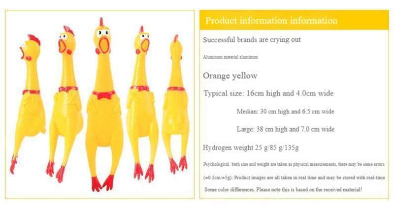 【Vendita calda di 30 giorni 1898 pezzi】 Pointe Making Strange Screaming Desperation Fighting Chicken Dog Toy Bite Resistant Puppy_voghion.com