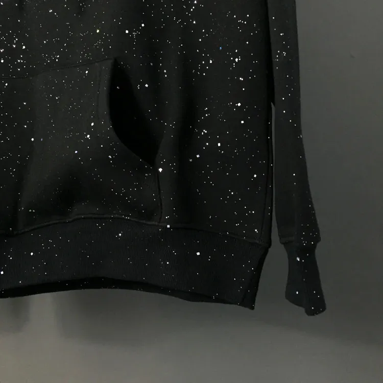 Autumn Winter Fashion Glitter Loose Fit Veet Patch For Couples Long Sleeve Pullover Streetwear Mens Hoodie 241127_voghion.com