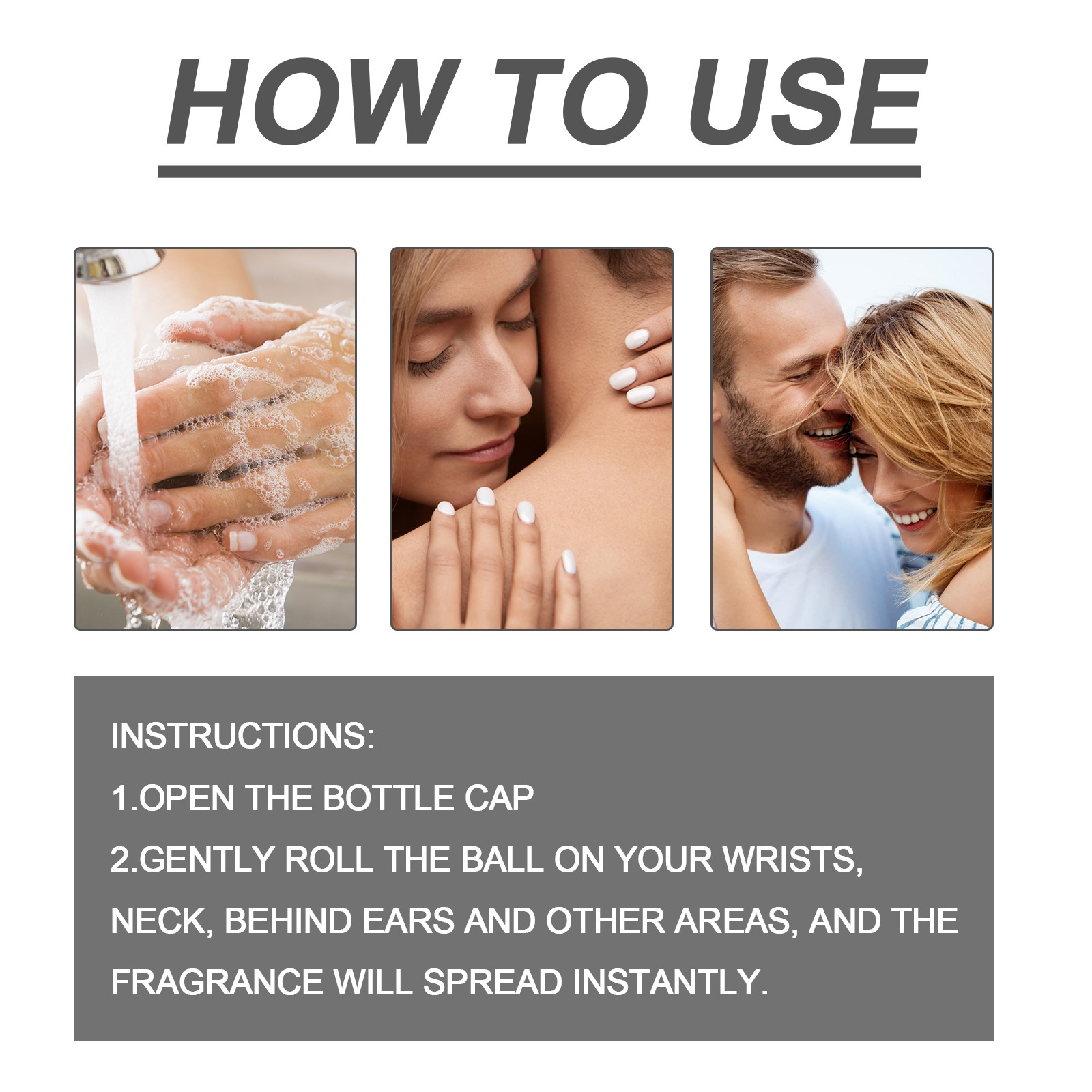 North Moon Parfüm, Fresh Small, Behalten Sie den Duft bei sich, Männliche und weibliche Paare, Dating-Atmosphäre, Parfümball_voghion.com