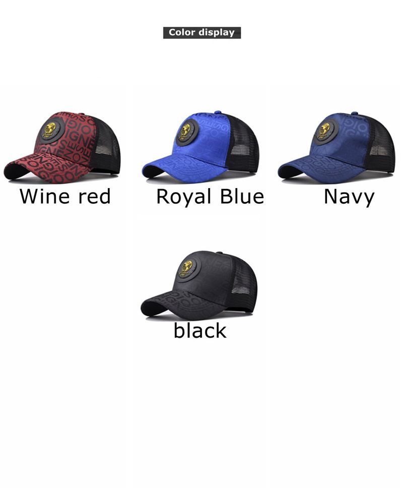 New Personalized Trendy Baseball Men's And Women's Sticker Letter Graffiti Duck Tongue Hat_voghion.com