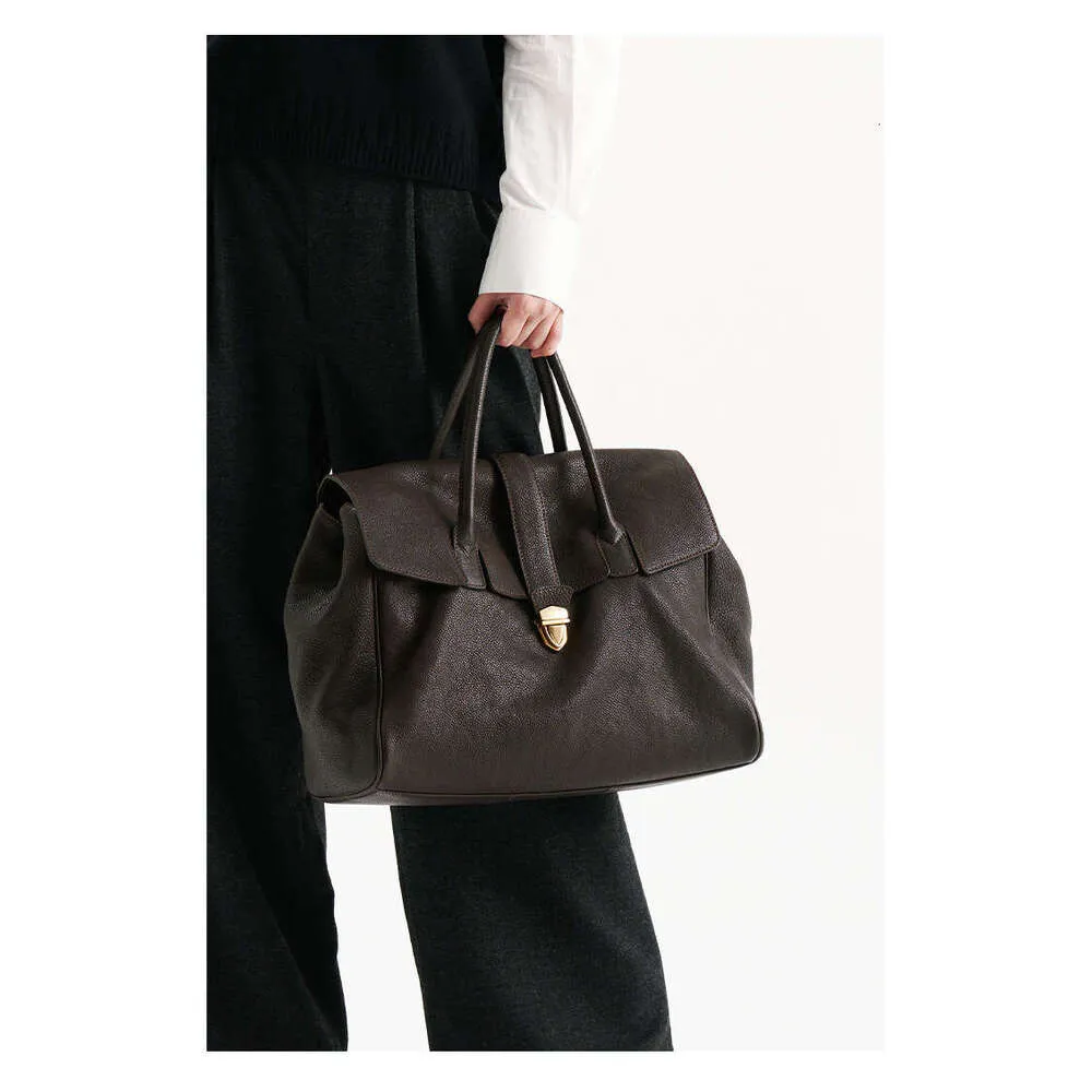 Jamhoo England Style Tote Bags For Women Designer Handbag And Purse 2024 New Vintage Lock Large Capacity Underarm Bag_voghion.com