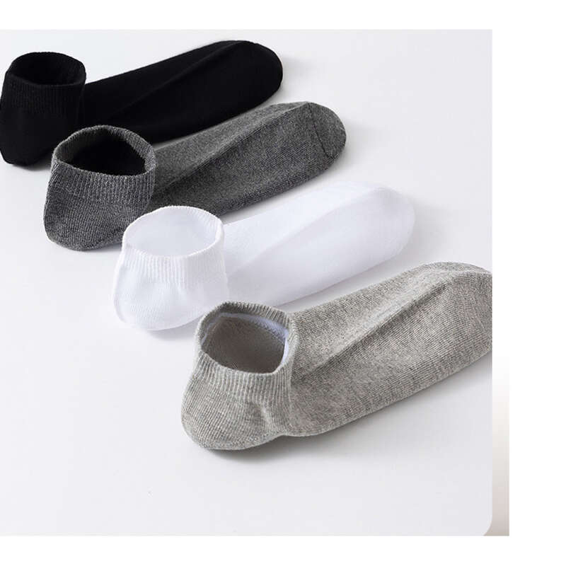 Calzini corti da uomo estivi con bocca bassa e design sottile, che assorbono il sudore, antiodore, non cadono dal tallone, anti-caduta,_voghion.com