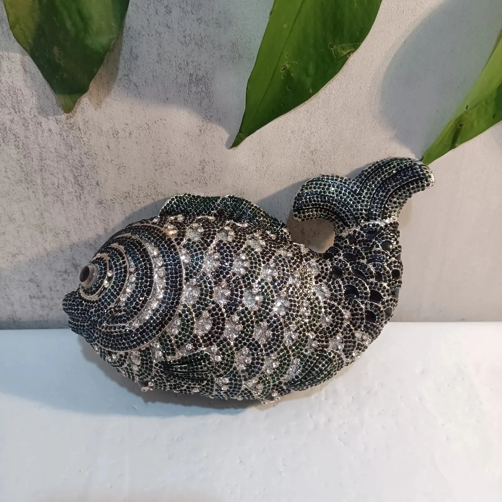 Colore Cristallo Donne Pochette Pietre Borse da Sera Borsetta Festa di Nozze Borsa Metallo Minaudiere Dia Borsa a Mano Borse Nere 240726_voghion.com