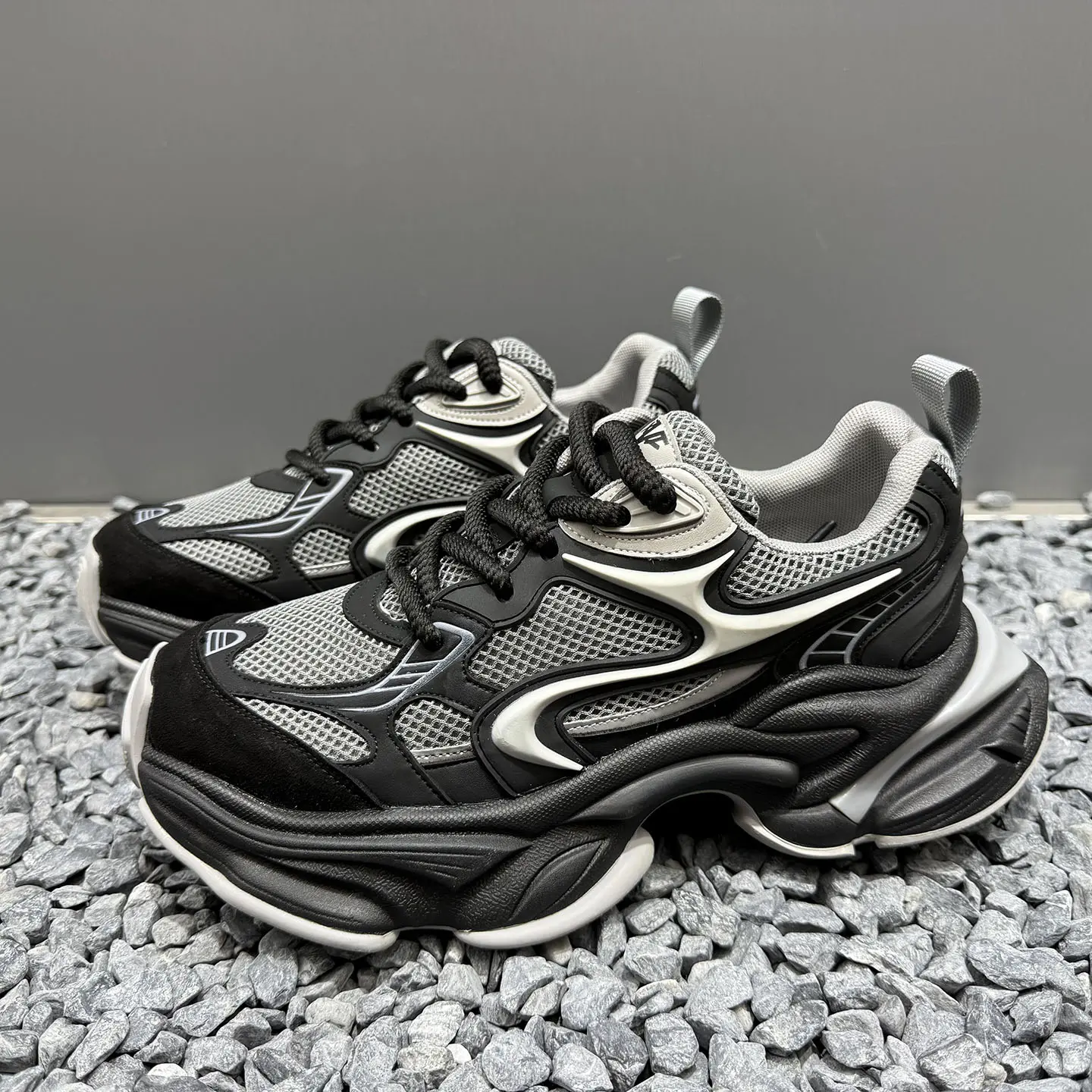 Casual Platform Heightening Dad Trendy Shoes For Men Non-slip_voghion.com