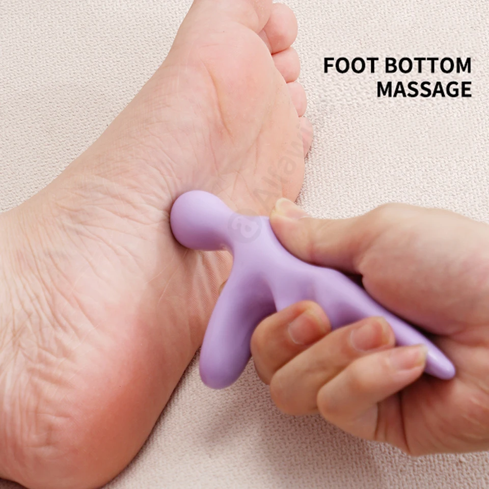 Acupressure Foot Massager Tool For Deep Tissue Trigger Point Relief_voghion.com