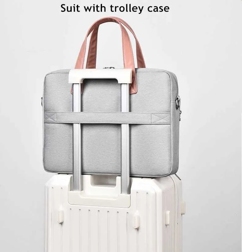 Stoßfeste Messenger-Laptoptasche 141516 Zoll Handtasche Aktentasche Mann Dame Schultertasche für Buch Notebook Tablet PC Ba241101_voghion.com