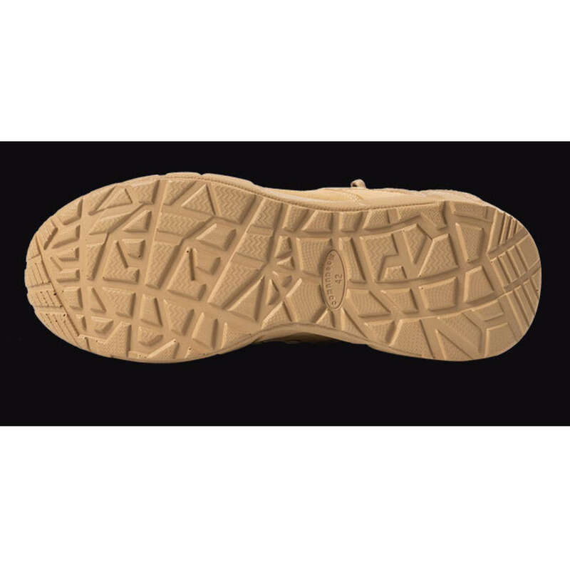 New High Top Green Desert Brown Lightweight Combat Training Boots_voghion.com