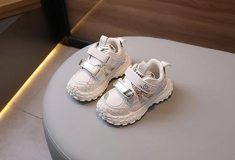 Kids Sports for Boys Girls Sneakers Cutefeet New Children Outdoor Hiking Non-slip Infant Shoes Sizes 21 - 30_desvips.com