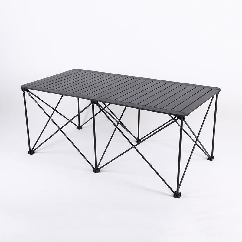 Outdoor folding portable and chair picnic small Chicken rolls table aluminum alloy camping equipment supplies_voghion.com