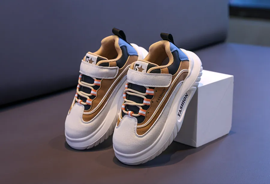 Dziecięce sportowe buty unisex dla dziewczynek i chłopców, codzienne trampki Littlesprouts Outdoor Trainers, wygodne, lekkie, młodzieżowe, dla małych dzieci_voghion.com