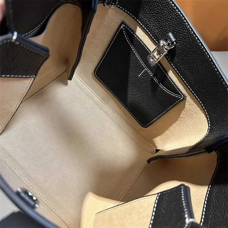 Stilvolle Handtasche Trend Minimalist Commuter Bucket Gehobene Korbtasche Damen Leder Unterarmtasche Ba241216_voghion.com