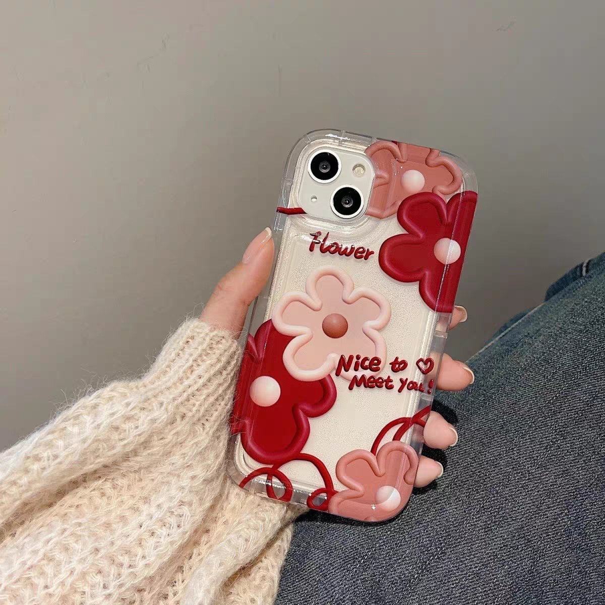 Huawei Nova Y91 Y90 Y70 11i 11 10 9 8 7 7i 6 se 5 3i Pro Y9S Honor 90 Süßer Bär Weißer Hase Kameraschutz Soft Case_voghion.com