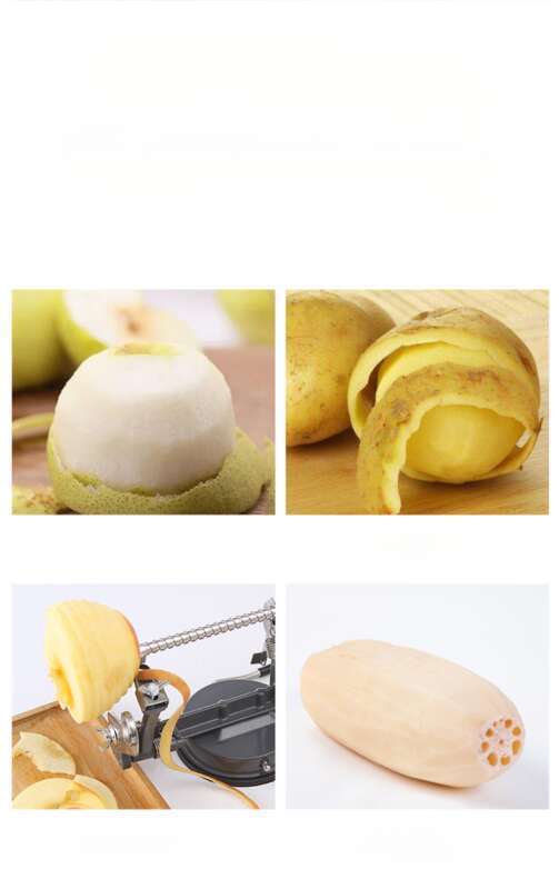 Aparat de curățat fructe, multifuncțional, automat pentru acasă, hotel, restaurant, feliător manual_voghion.com