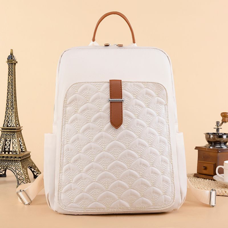 Nuovo zaino da college alla moda femminile, ad alta capacità, semplice, alla moda, per computer portatile, per ragazze carine, libro da viaggio_voghion.com