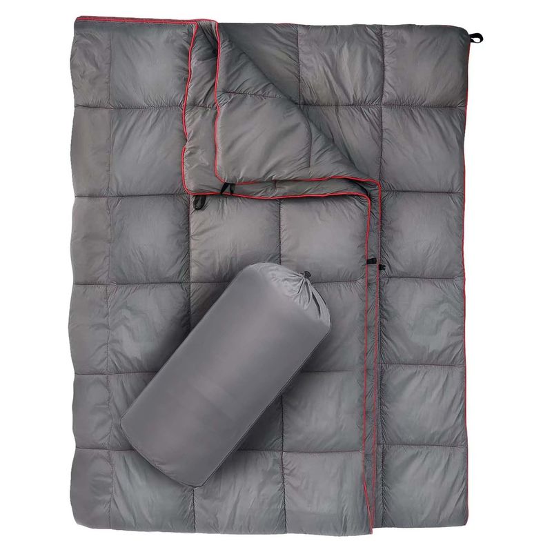20cm quadratisch gesteppte Outdoor-Park-Strand-Reisedecke feuchtigkeitsdichte Matte 20d Anti-Spritzwasser_voghion.com