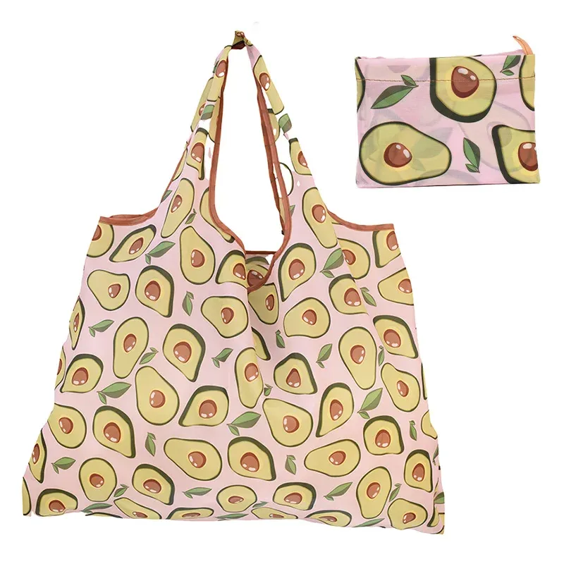 Multiple Styles Size Folding Shopping Bag Environmental Protection Large Capacity Lightweight And Portable Storage Bags_voghion.com
