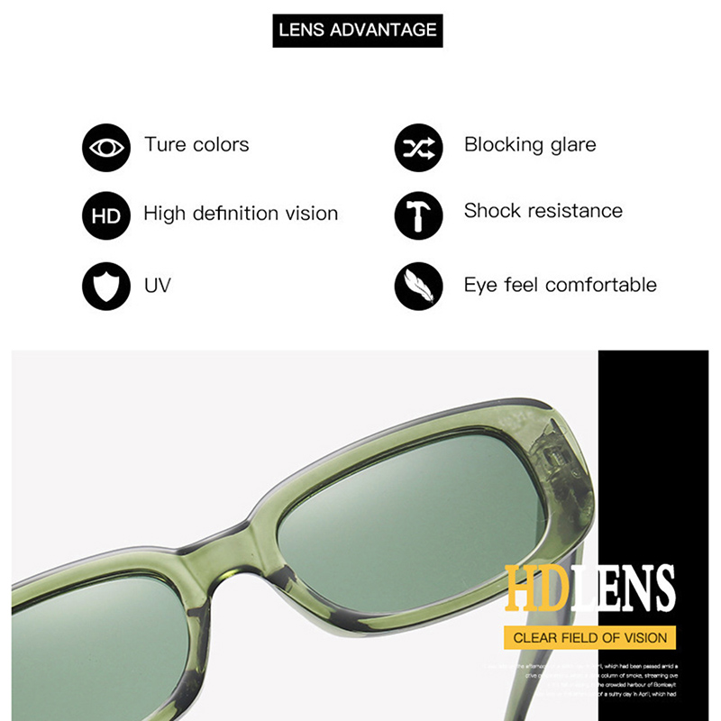 Fashion Square Sunglasses For Women Small Rectangular Sun Glasses_voghion.com