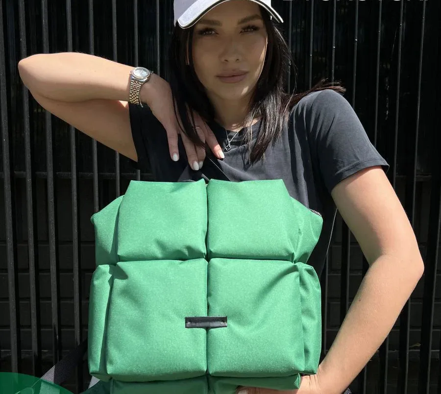 Moud Dammerucksak Wanter gesteppte Schëllertaschen fir Fraen Space Daunen gepolstert Handtaschen Grouss Reestasch Unisex Chic_voghion.com