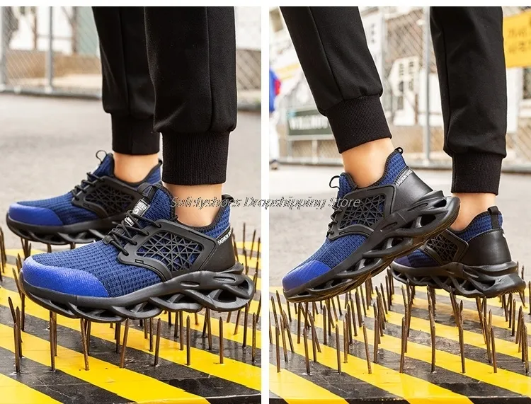 Männliche Turnschuhe Herren Sicherheitsarbeitsstiefel für Mann Stahlkappe Antismashing Arbeitsschuhe Drop Protective 221007_voghion.com