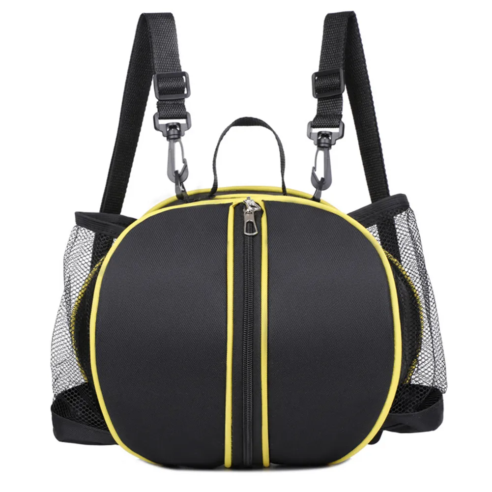 Outdoor Sports Shoulder Soccer Bags Training Equipment Storage Mesh Side Two-way Open Ball Bag Volleyball Basketball_voghion.com