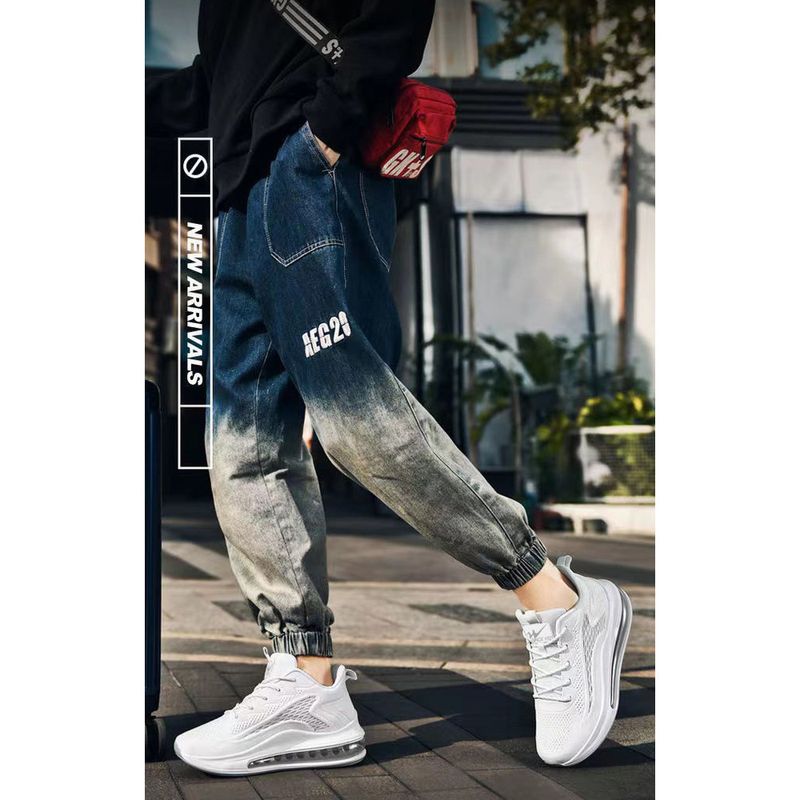Fei Wo Running 2024 Frühjahr Neue Stoßdämpfende Luftkissen Sport Versione coreana Erhöhte Mode Freizeitschuhe für_voghion.com
