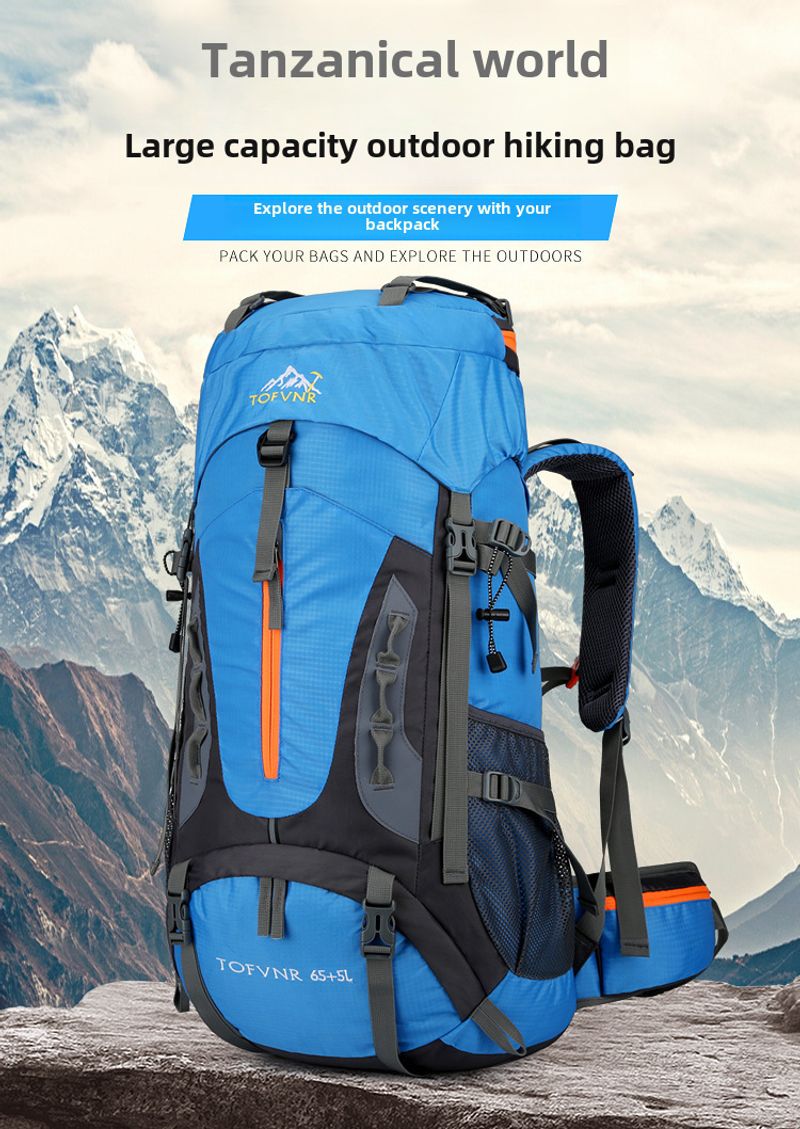 New multi-functional backpack outdoor hiking bag travel large capacity wear-resistant shoulders_voghion.com