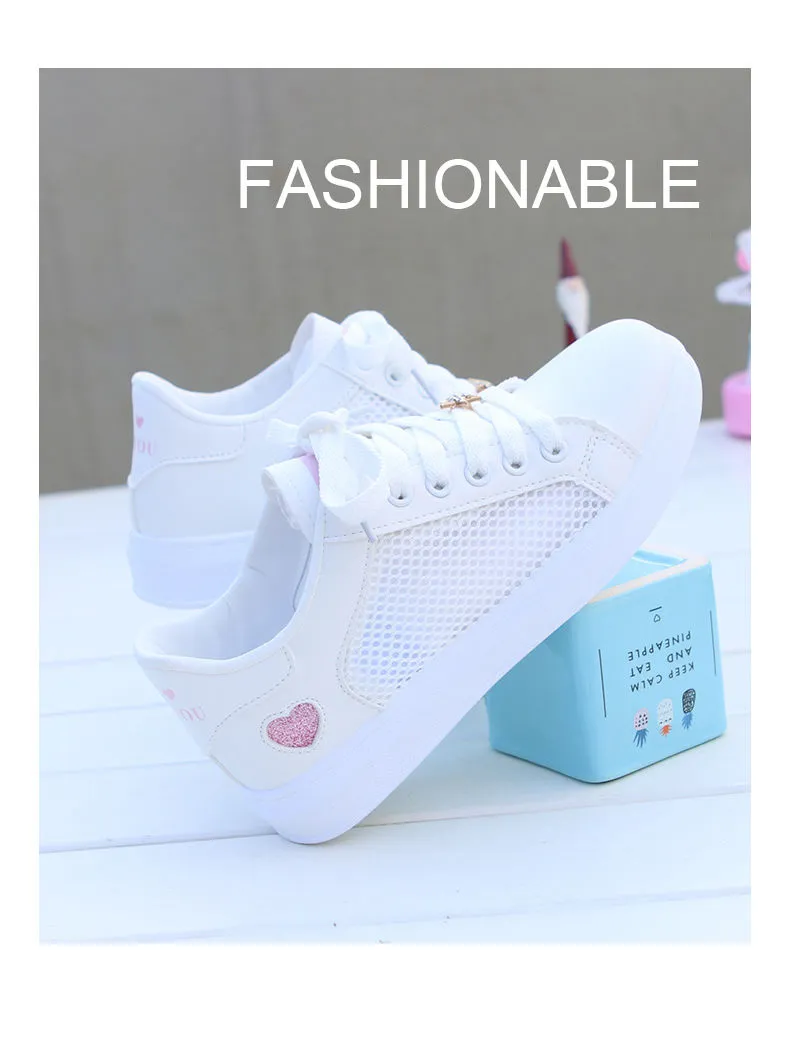 Women's Casual Mesh Walking Shoes Breathable Lightweight Trainers_voghion.com