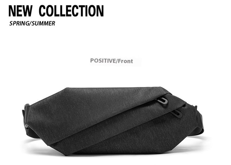 Brust trendige Marke einzelne Schulter Crossbody Ins Funktion Herren Sport Taille leichte kleine Cross Bag Rucksack_voghion.com