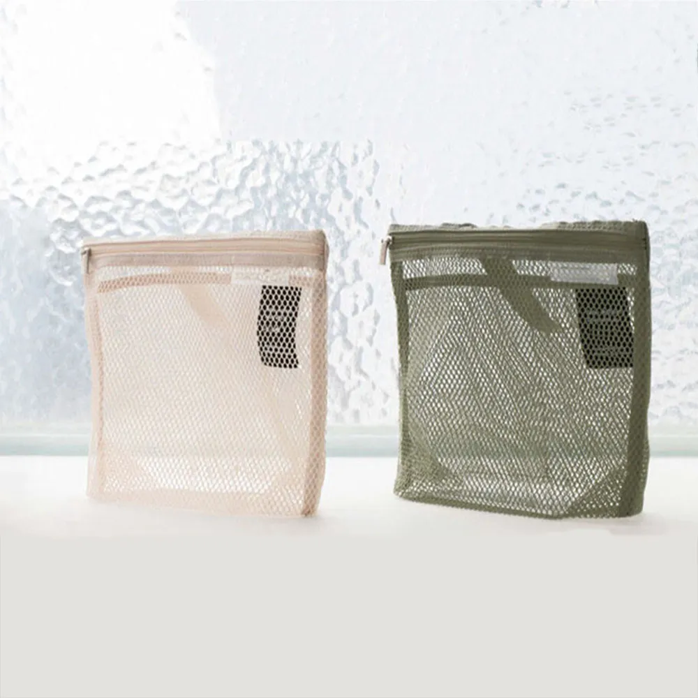 Borse portaoggetti in rete per trucco e articoli da toeletta, borse da viaggio portatili, per lavaggio corpo e doccia, organizer per cosmetici da appendere._voghion.com