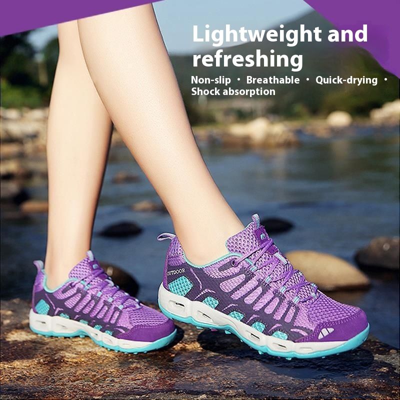 Sommer schnell trocknend männer und frauen atmungsaktive leder outdoor nicht-slip wandern schuhe_voghion.com