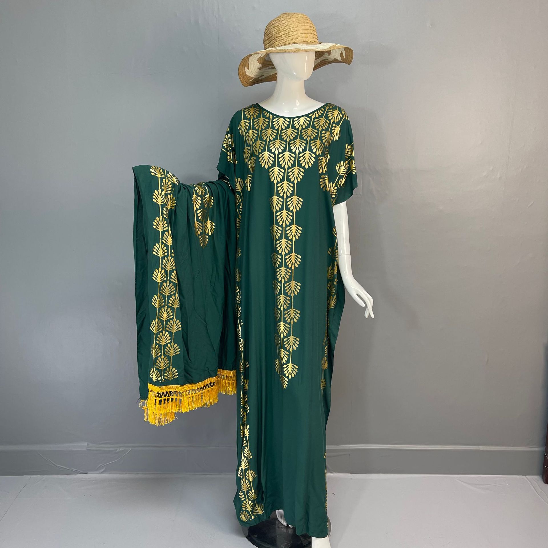 Women's Clothing Live Broadcast Muslim Cotton Large Size Women's Robe