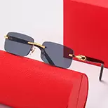 Lunettes de soleil de marque de luxe pour homme, style GAFAS, monture en polycarbonate, monture en corne de buffle, monture extérieure tendance._voghion.com
