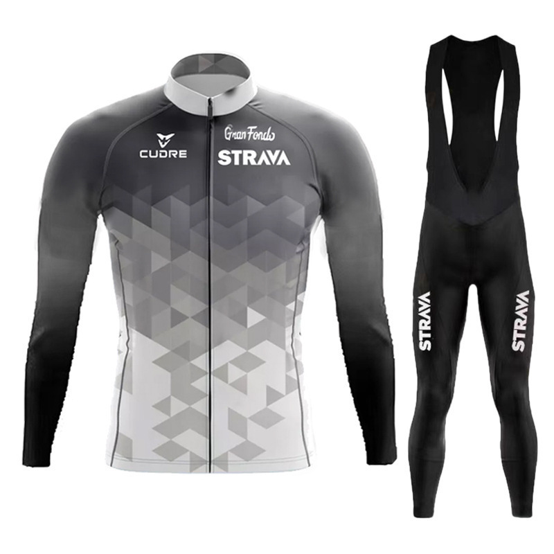 Vêtements de cyclisme à séchage rapide pour hommes, combinaison de vélo de route à manches longues, vêtements de cyclisme_voghion.com
