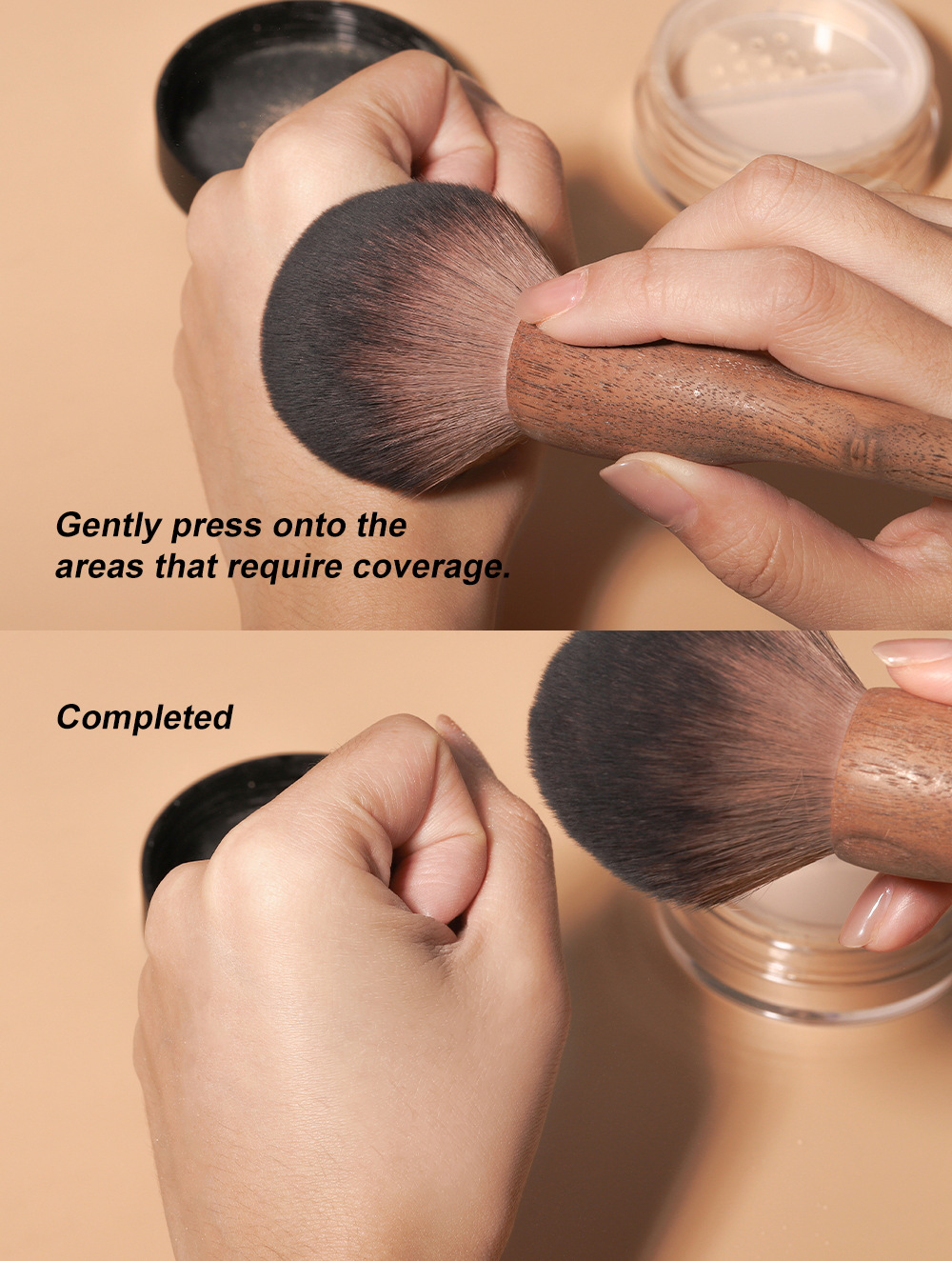 Poudre libre pour le visage, imperméable, contrôle de l'huile, poudre de réglage translucide, cosmétiques professionnels pour femmes, maquillage durable pour Pores invisibles_voghion.com