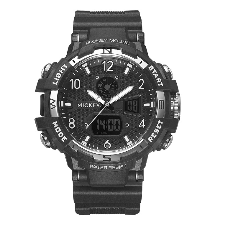 Große, coole, wasserdichte elektronische Sportuhr für Studenten_voghion.com