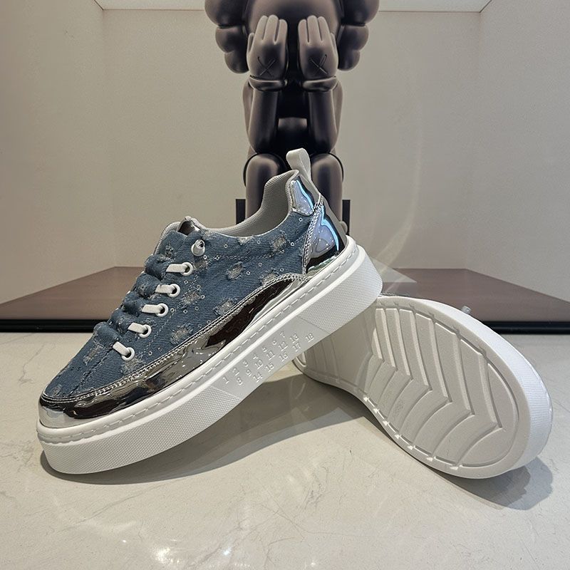 Sommer Neue Songgao Fashion Lazy mit Stoffoberflächenperforation Vielseitige Casual für Herren 2024 Trendy Board Schuhe_voghion.com