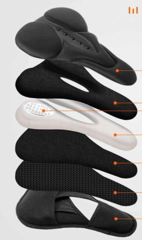 93% Positive Review Rate: Western Rider Cushion Memory Cotton Soft Cushion, Thickened Silicone Mountain Bike Seat Cover,_voghion.com