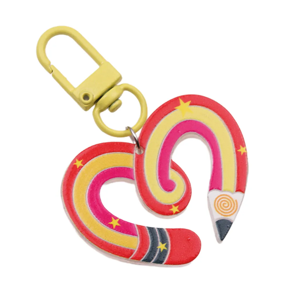 Y2K Stern Schlüsselanhänger Anhänger Niedliche Hohlblume Schlüsselanhänger Rucksack Dekoration Tasche Charm Schmuck Valentinstag Geschenk_voghion.com