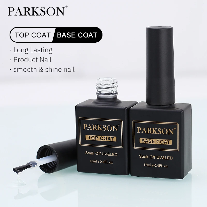 Parkson Base Top Matte Coat Pour Vernis À Ongles UV Soak Off Primer Magic Remover Builder Gel Laque Nail Art Salon Manucure_voghion.com